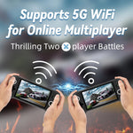 ANBERNIC RG556 Handheld Game Console Android 13 System 5.48-Inch AMOLED Screen WIFI Bluetooth Game Player, 128GB+128GB, 128GB+256GB