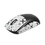 For Logitech GPW 2-Generation Mouse Anti-Slip Stickers Absorb Sweat Paste, White Print Half Surround, Black Gold Print Half Surround, Black Print Half Surround, Black Print Fully Surround, White Print Fully Surround, Black Gold Fully Surround