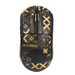 For Logitech GPW 2-Generation Mouse Anti-Slip Stickers Absorb Sweat Paste, White Print Half Surround, Black Gold Print Half Surround, Black Print Half Surround, Black Print Fully Surround, White Print Fully Surround, Black Gold Fully Surround