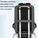 Multifunctional Waterproof Business Sports Laptop Backpack with USB Port, 15 inch, 17 inch
