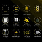 Baromètre LiPo 3-6S pour drone RC, contrôleur de vitesse SpeedyBee BLS 50A 4-en-1, contrôleur de vol SpeedyBee F405 V3, bloc d'alimentation SpeedyBee F405 V3 50A