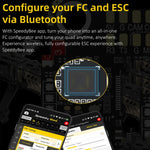 Baromètre LiPo 3-6S pour drone RC, contrôleur de vitesse SpeedyBee BLS 50A 4-en-1, contrôleur de vol SpeedyBee F405 V3, bloc d'alimentation SpeedyBee F405 V3 50A