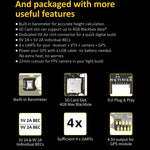 Baromètre LiPo 3-6S pour drone RC, contrôleur de vitesse SpeedyBee BLS 50A 4-en-1, contrôleur de vol SpeedyBee F405 V3, bloc d'alimentation SpeedyBee F405 V3 50A