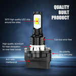 2pcs H11B 3570 2LED 80W Car Headlight Bulbs High Bright Fog Lights, H11B (White), H11B (Yellow), H11B (Ice Blue)