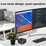 12th Alder Lake Dual Gigabit LAN+3 HDMI 4K HD Pocket Mini PC, T9 Plus N100 DDR5 8G+0G UK Plug, T9 Plus N100 DDR5 8G+128G EU Plug, T9 Plus N100 DDR5 8G+128G UK Plug, T9 Plus N100 DDR5 8G+256G UK Plug, T9 Plus N100 DDR5 16G+128G US Plug                  ...