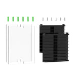 Support mural de rangement pour CD de jeux vidéo, 32 feuilles