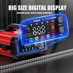 FOXSUR 25A 12V/24V Portable High-Power Car Ship Motorcycle Charger, US Plug, EU Plug, UK Plug, AU Plug, JP Plug