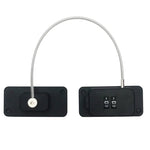 Child Safety Lock No Hole Window Limiter Refrigerator Drawer Cabinet Combination Lock, 3-bit Black, 3-bit White, 2-bit Black, 2-bit White, 2-bit Gray