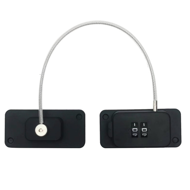 Child Safety Lock No Hole Window Limiter Refrigerator Drawer Cabinet Combination Lock, 3-bit Black, 3-bit White, 2-bit Black, 2-bit White, 2-bit Gray