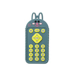 Cartoon Reomte Baby Teething Toys Silicone Baby Teether for Newborn Toddlers Infants, Puppy Black, Puppy Blue, Puppy Green, Bunny Black, Bunny Blue, Bunny Green, Bear Black, Bear Blue, Bear Green