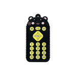 Cartoon Reomte Baby Teething Toys Silicone Baby Teether for Newborn Toddlers Infants, Puppy Black, Puppy Blue, Puppy Green, Bunny Black, Bunny Blue, Bunny Green, Bear Black, Bear Blue, Bear Green