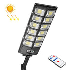 LED Strong Light Double Row Solar Garden Light Induction Street Lamps, E-SMARTER W789A-6, E-SMARTER W789B-6