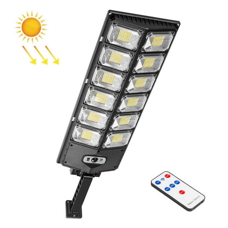 LED Strong Light Double Row Solar Garden Light Induction Street Lamps, E-SMARTER W789A-6, E-SMARTER W789B-6
