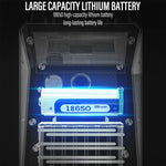 E-SMARTER W792 LED Solar Wall Light With Purple Light Mosquito Control Function Human Intelligent Sensor Outdoor Garden Lamp, White Light, White Light+Yellow Light