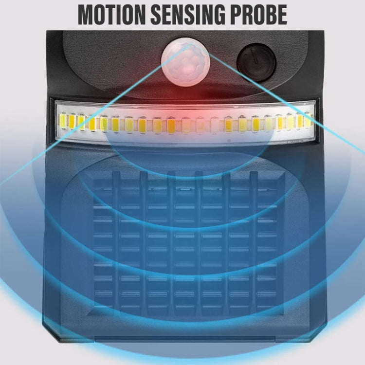 E-SMARTER W792 LED Solar Wall Light With Purple Light Mosquito Control Function Human Intelligent Sensor Outdoor Garden Lamp, White Light, White Light+Yellow Light