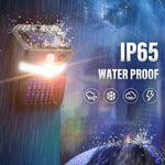 E-SMARTER W792 LED Solar Wall Light With Purple Light Mosquito Control Function Human Intelligent Sensor Outdoor Garden Lamp, White Light, White Light+Yellow Light