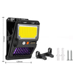 Solar Wall Lamp With Clip Mosquito Killer Lamp Portable Body Sensor Outdoor Garden Light, E-SMARTER W7105-1 Patch, E-SMARTER W7105-2 COB