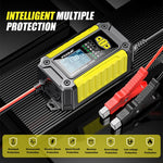 FOXSUR Cars Motorcycles 12V Lithium Cattery Charger With Battery Detection, US Plug, EU Plug, UK Plug, AU Plug