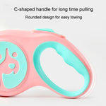 Automatische, einziehbare und tragbare Hundeleine für kleine und mittelgroße Hunde, 5 m