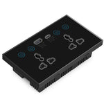 مقبس ذكي جرافيتي مع مفتاح USB+Type-C منفذ مزدوج تحكم عن بعد، قابس المملكة المتحدة، واي فاي أبيض، واي فاي أسود، ZigBee أبيض، ZigBee أسود
