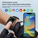 T12Pro 1,85-Zoll IP67 wasserdichte Sport- und Gesundheitsüberwachungs-Smartwatch mit Bluetooth-Anruffunktion