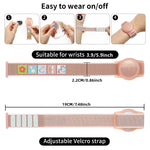 For AirTag 2nd Gen / AirTag 1st Gen Protective Case Children Watchband Anti-lost Locator Waterproof Wristband Bracel