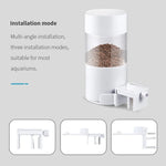 USB Direct Plug / Battery Dual-Use Automatic Fish Feeder Timing Dosing Feeder, O2