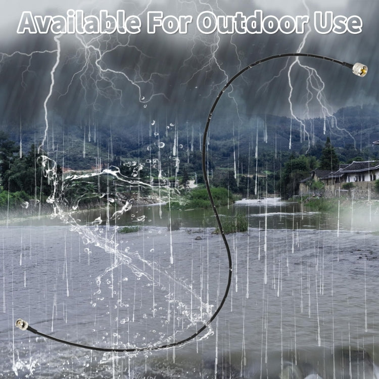 BNC Male To UHF Male RG58 Adapter Cable, 0.5m, 1m, 2m, 3m, 5m, 8m, 10m