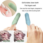 Pet Finger Toothbrush Cats Dogs Silicone Toothbrush Pet Oral Cleaning Care Tool