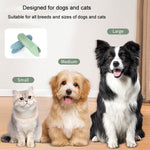 Pet Finger Toothbrush Cats Dogs Silicone Toothbrush Pet Oral Cleaning Care Tool