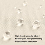 16 Bones Rain Shine Dual Use Automatic Umbrella Wind-resistant Reinforced Sunshade Umbrella, 16 Bones