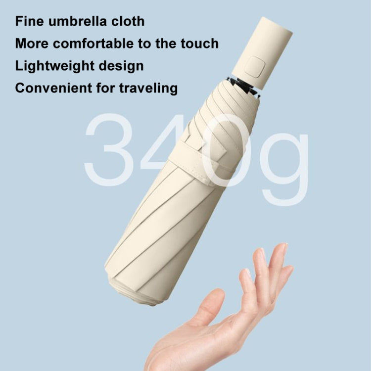 16 Bones Rain Shine Dual Use Automatic Umbrella Wind-resistant Reinforced Sunshade Umbrella, 16 Bones