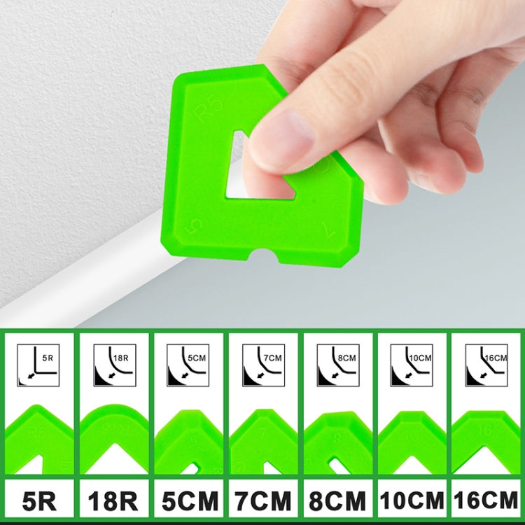 2sets Multifunctional Glue Scraper Silicone Seam Scraper