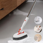 Shower Cleaning Brush With 52 Inch Adjustable Handle Tub Tile Scrubber Brush, Set 1, Set 2, Set 3, Set 4, Set 5
