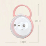 Baby Cartoon Panda Pacifier Storage Case Portable Pacifier Transparent Dust Box