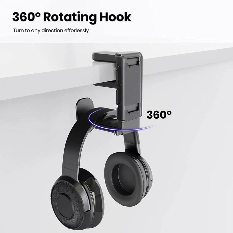 360 Degree Rotation Headset Bracket With Game Handle Organizer, TR-68
