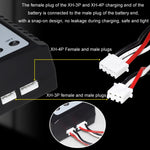 Chargeur d'équilibrage intelligent pour batterie lithium 7,4 V/11,1 V 2S/3S de drones et modèles réduits ImaxRC, prise américaine.