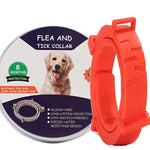Flea and Tick Collar for Dogs Cats With Aluminum Case, 72cm Gray, 72cm Orange, 72cm Blue, 38cm Orange, 38cm Pink, 38cm Blue