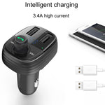 Car Bluetooth Fast Charger Receiver Auto One To Two Charger Cigarette Lighter, S-10