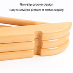 Solid Wooden Clothes Rack Anti-skid Clothes Hanger