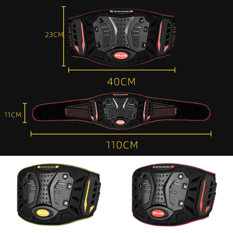 SULAITE Motorcycle Riding Breathable Anti-Fall Belt, Red S/M, Red L/XL, Yellow S/M, Yellow L/XL