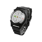 Silicone Strap Waterproof Portable Outdoor Wristwatch Style Compass, P304