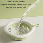Children Folding Washbasin Newborn Baby Portable Thickened Plastic Wash Basin
