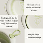 Children Folding Washbasin Newborn Baby Portable Thickened Plastic Wash Basin