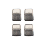 4pcs / Set Thickened Wear-Resistant Table And Chair Leg Covers Household Quiet Non-Slip Stool Foot Protector, Mini Small Round Transparent, Mini Small Round Light Gray, Mini Small Round Light Brown, Mini Small Square Transparent                        ...