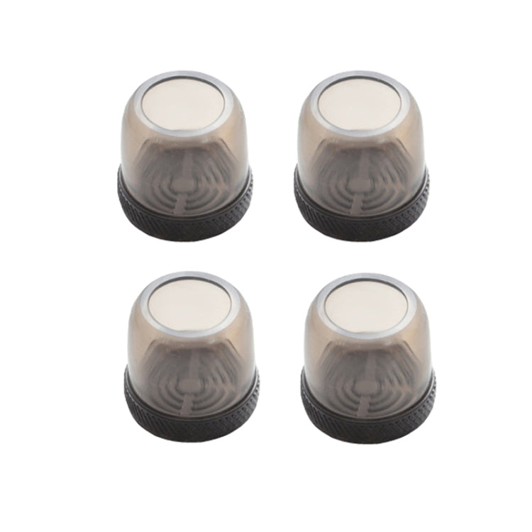 4pcs / Set Thickened Wear-Resistant Table And Chair Leg Covers Household Quiet Non-Slip Stool Foot Protector, Mini Small Round Transparent, Mini Small Round Light Gray, Mini Small Round Light Brown, Mini Small Square Transparent                        ...