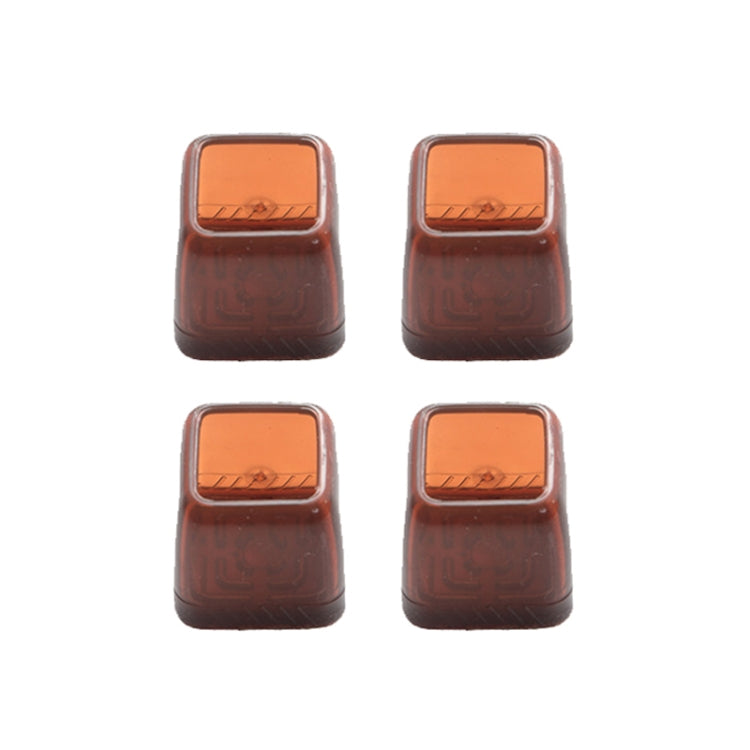 4pcs / Set Thickened Wear-Resistant Table And Chair Leg Covers Household Quiet Non-Slip Stool Foot Protector, Mini Small Round Transparent, Mini Small Round Light Gray, Mini Small Round Light Brown, Mini Small Square Transparent                        ...