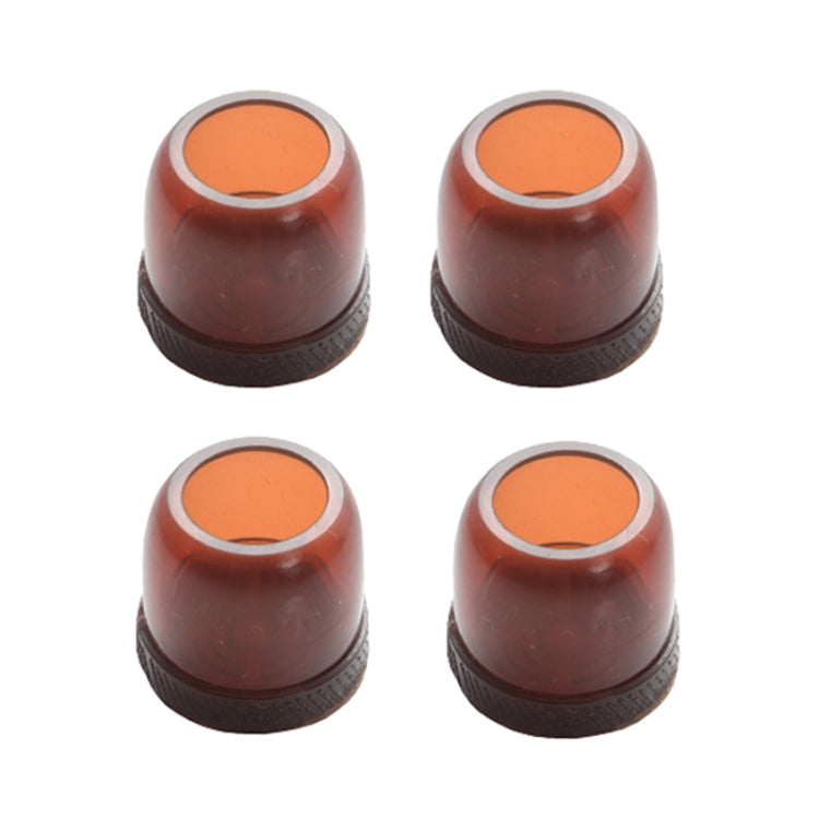 4pcs / Set Thickened Wear-Resistant Table And Chair Leg Covers Household Quiet Non-Slip Stool Foot Protector, Mini Small Round Transparent, Mini Small Round Light Gray, Mini Small Round Light Brown, Mini Small Square Transparent                        ...