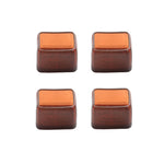 4pcs / Set Thickened Wear-Resistant Table And Chair Leg Covers Household Quiet Non-Slip Stool Foot Protector, Mini Small Round Transparent, Mini Small Round Light Gray, Mini Small Round Light Brown, Mini Small Square Transparent                        ...