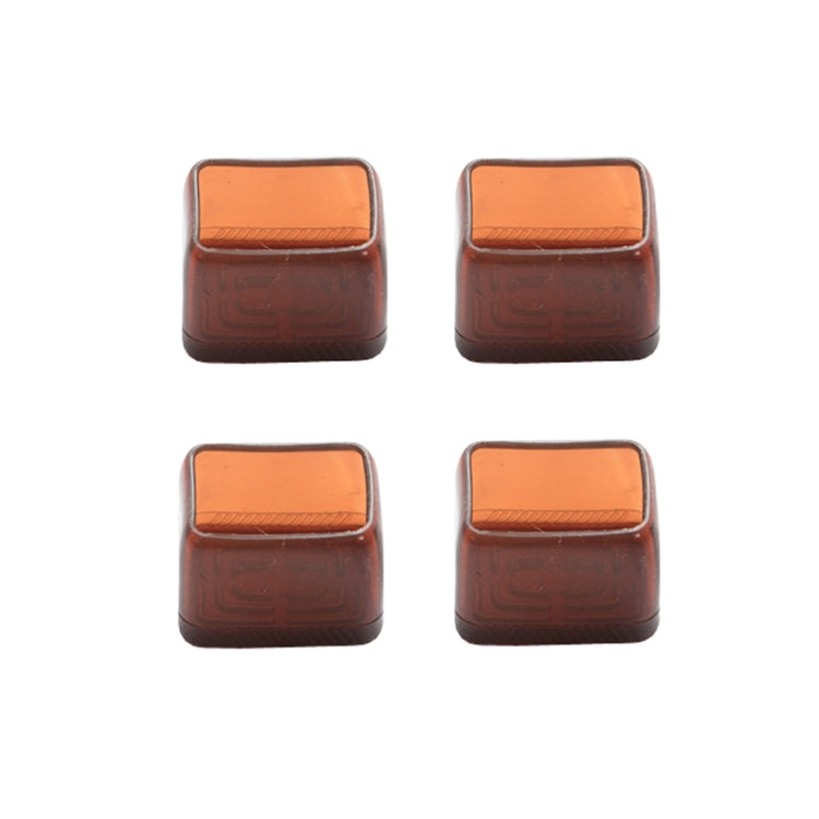 4pcs / Set Thickened Wear-Resistant Table And Chair Leg Covers Household Quiet Non-Slip Stool Foot Protector, Mini Small Round Transparent, Mini Small Round Light Gray, Mini Small Round Light Brown, Mini Small Square Transparent                        ...